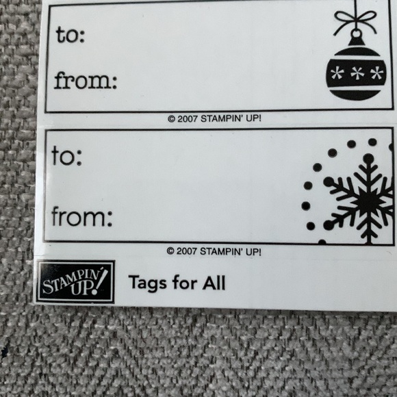 Tags for All stamp set - Picture 4 of 12